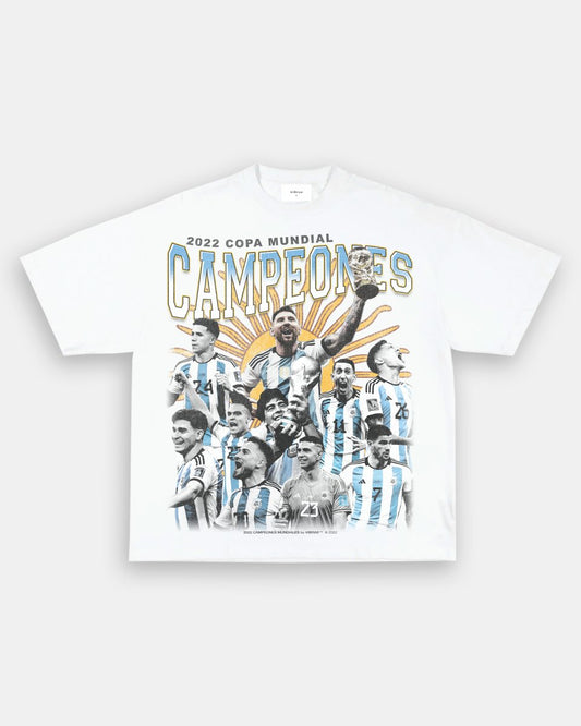 2022 CAMPEONES MUNDIALES TEE - GAME CHANGERS