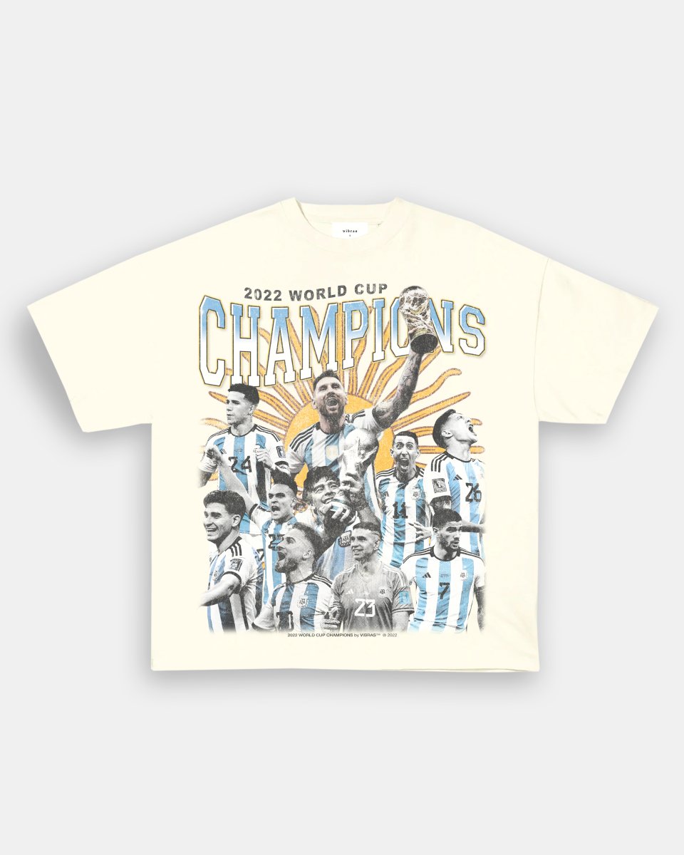 2022 WORLD CUP CHAMPIONS TEE - GAME CHANGERS