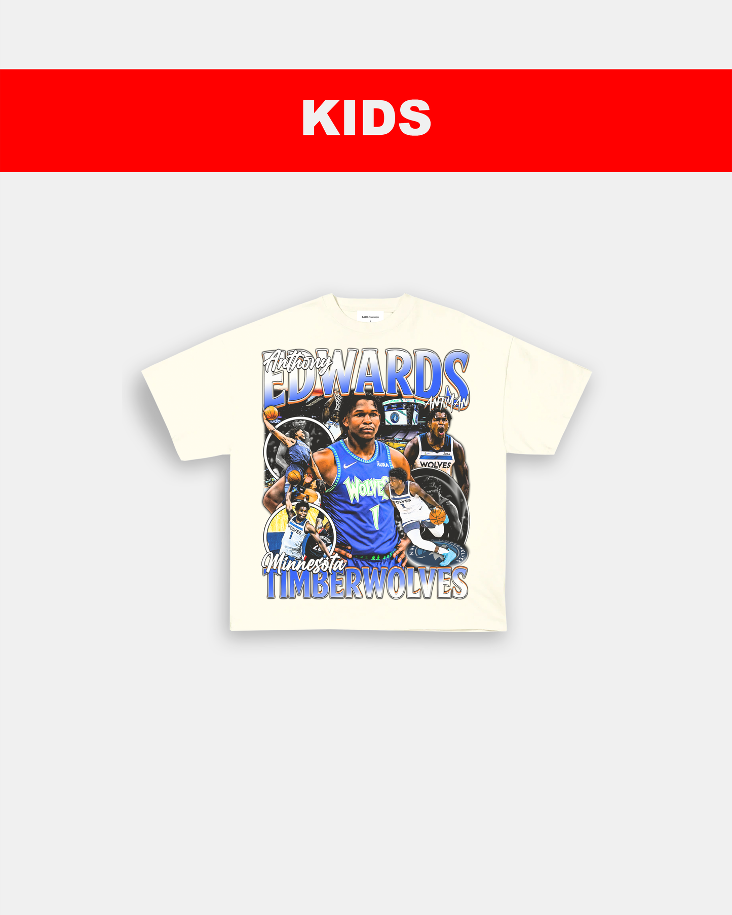 ANTHONY EDWARDS - KIDS TEE