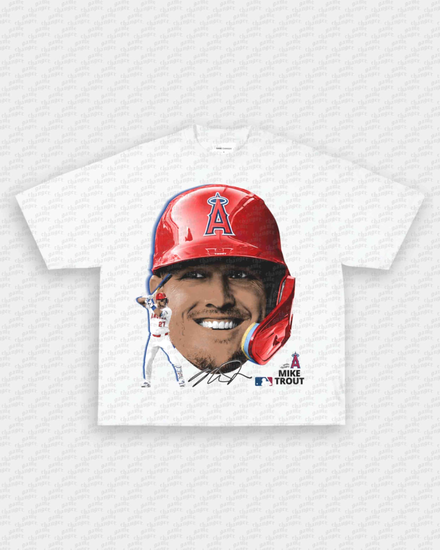 BIG FACE MIKE TROUT TEE