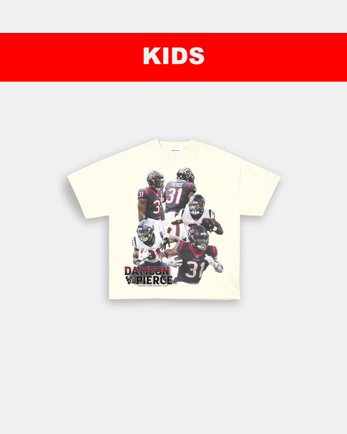 DAMEON PIERCE - KIDS TEE