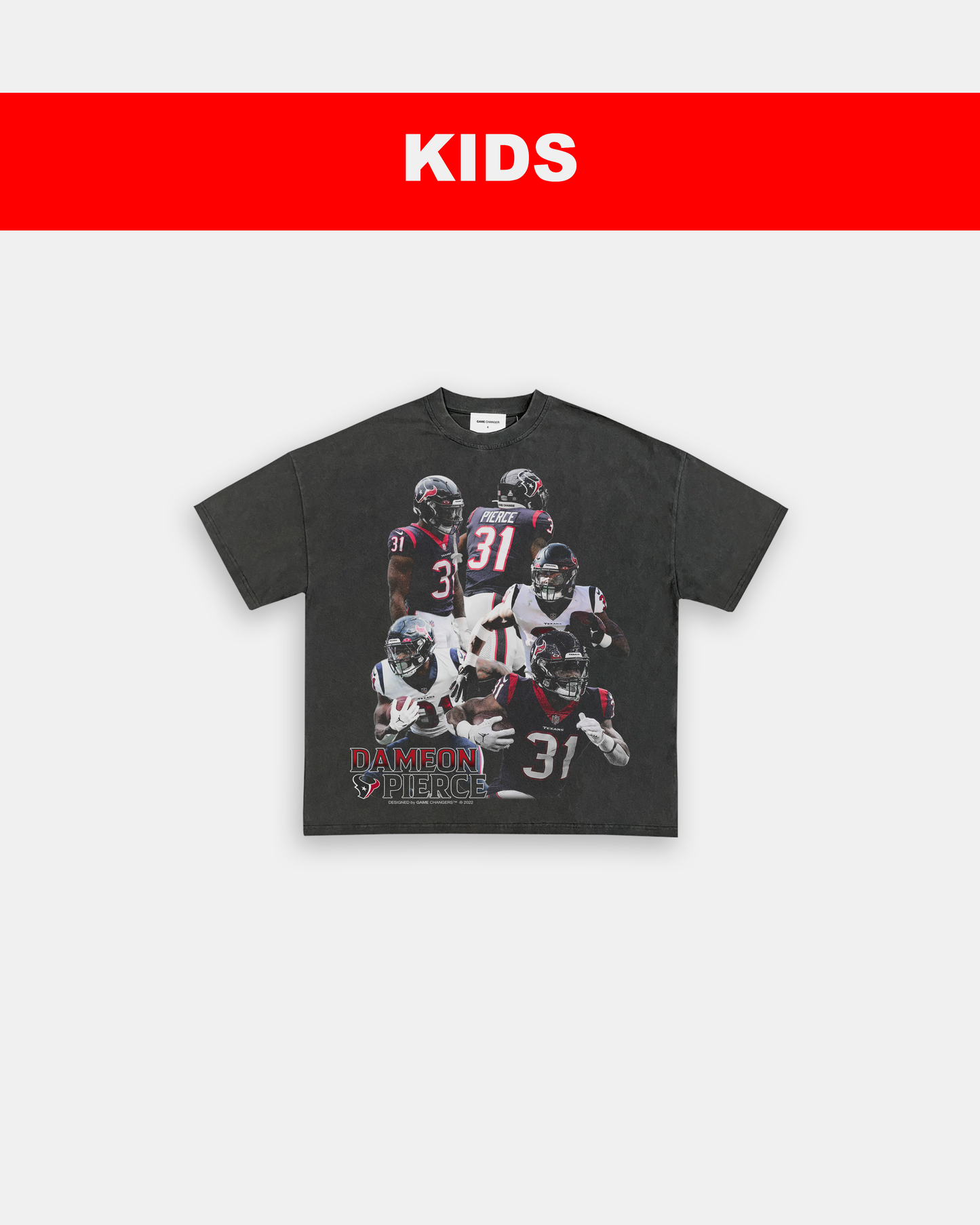 DAMEON PIERCE - KIDS TEE