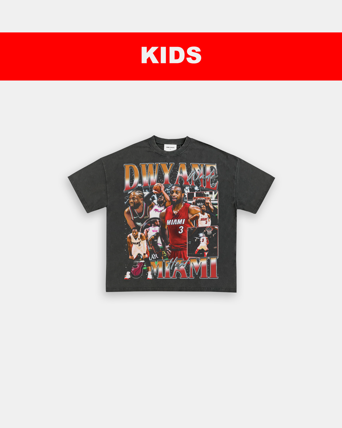 DWAYNE WADE- KIDS TEE