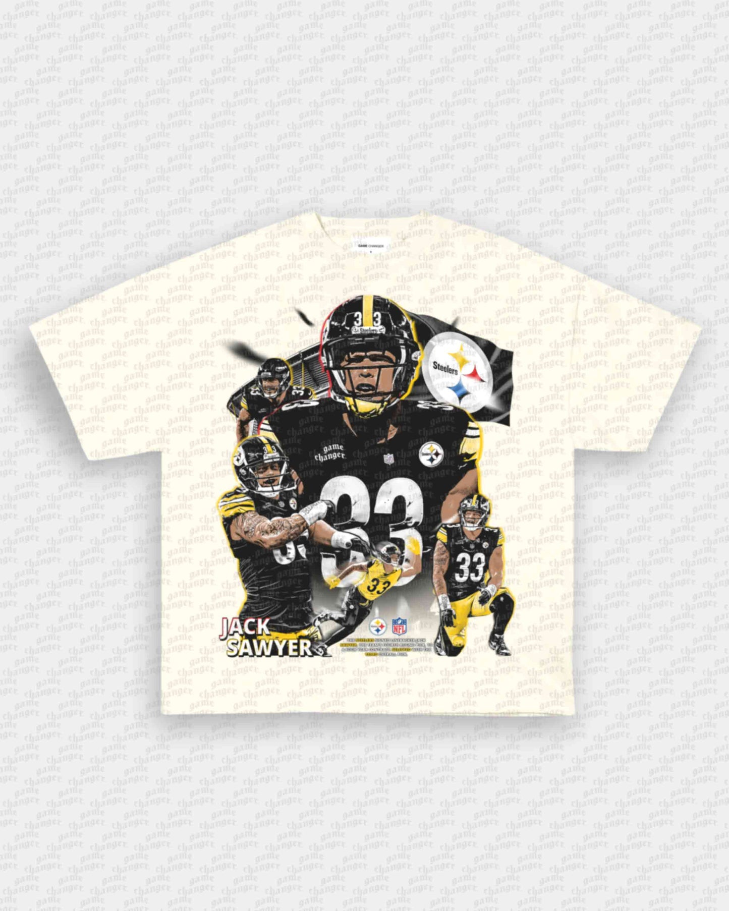 JACK SAWYER - STEELERS TEE