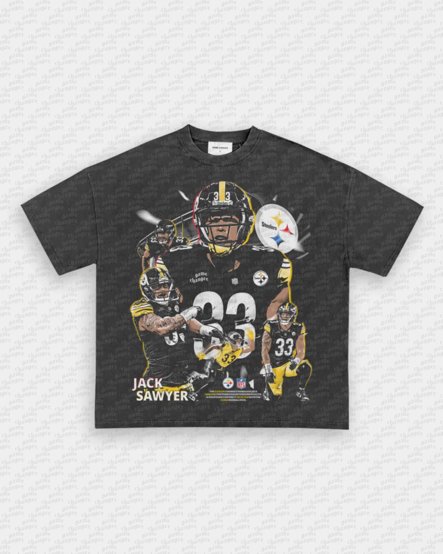 JACK SAWYER - STEELERS TEE