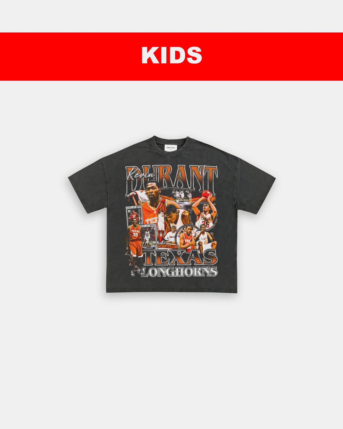KEVIN DURANT - TEXAS - KIDS TEE
