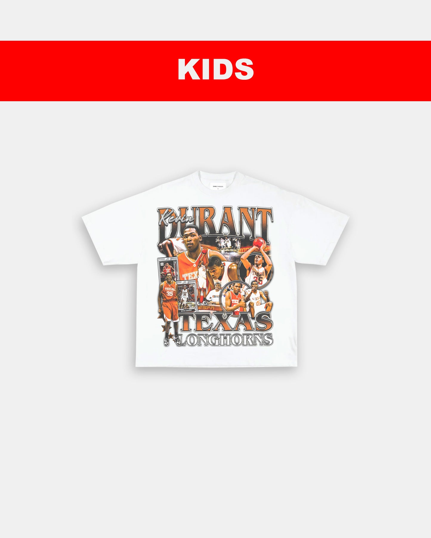 KEVIN DURANT - TEXAS - KIDS TEE