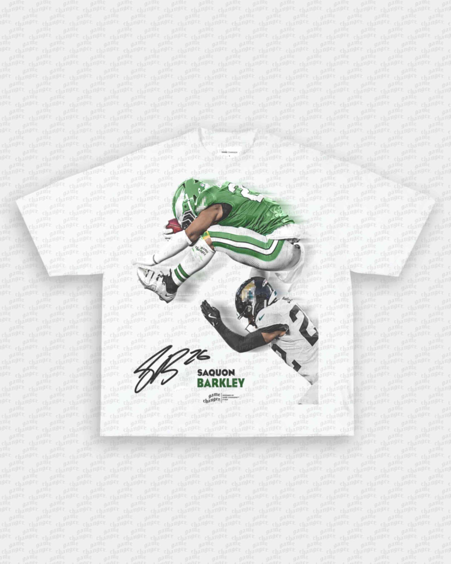 SAQUON REVERSE HURDLE TEE