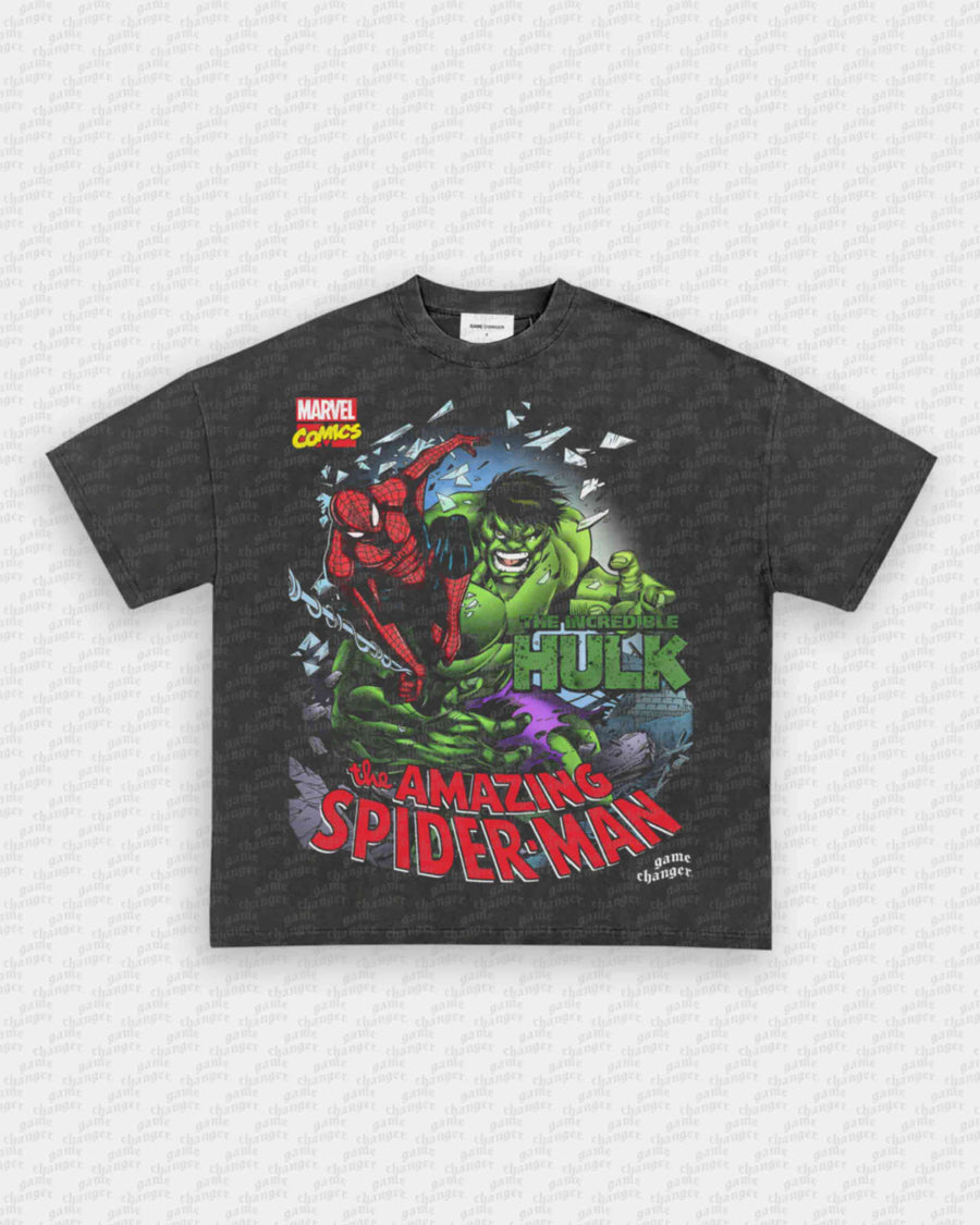 SPIDER MAN VS HULK V2 TEE
