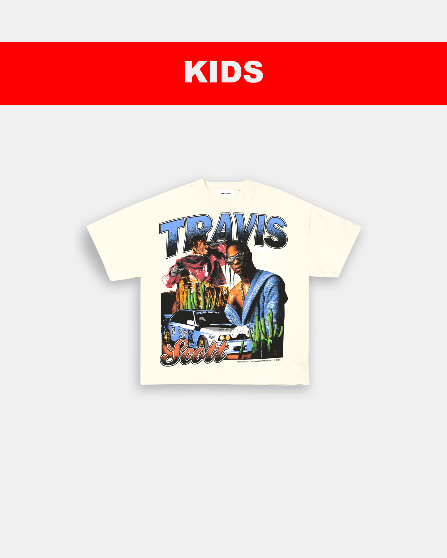 TRAVIS SCOTT 2 - KIDS TEE