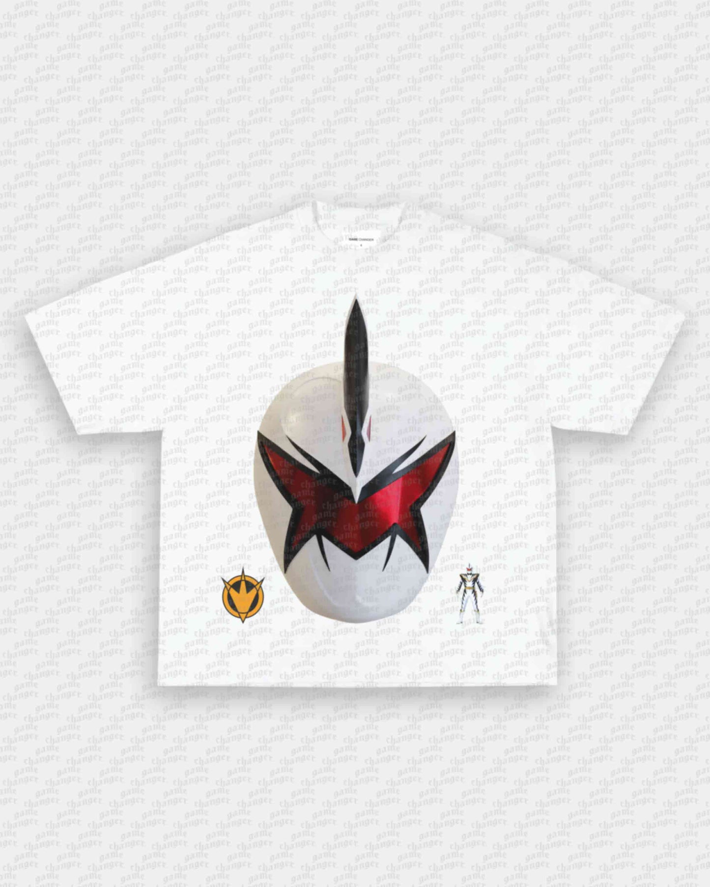 WHITE DINO RANGER TEE