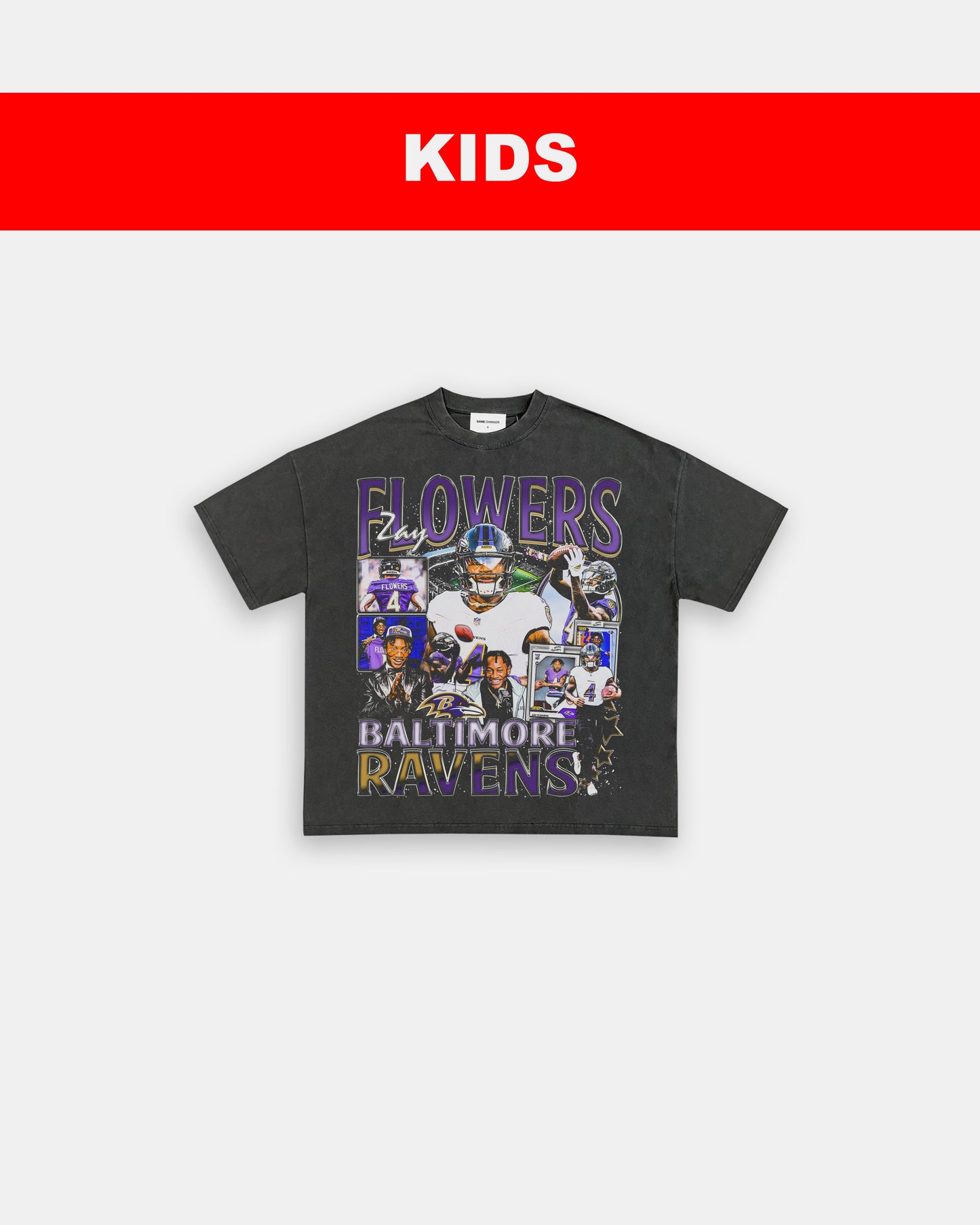 ZAY FLOWERS - KIDS TEE