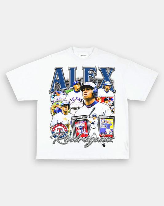 ALEX RODRIGUEZ - RANGERS TEE - GAME CHANGERS