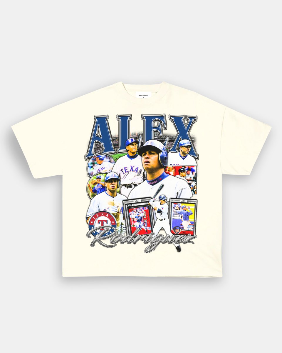 ALEX RODRIGUEZ - RANGERS TEE - GAME CHANGERS