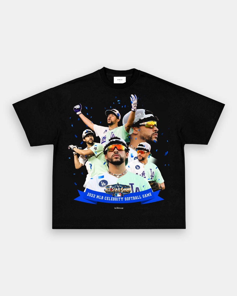 BAD BUNNY x DODGERS VINTAGE TEE - GAME CHANGERS