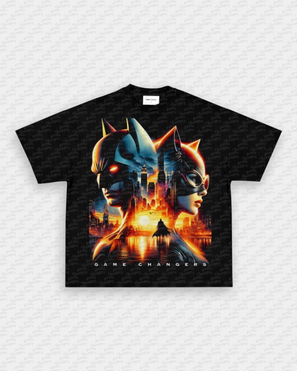BATMAN AND CATWOMAN TEE - GAME CHANGERS