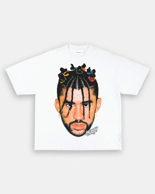 BIG FACE BAD BUNNY TEE - GAME CHANGERS
