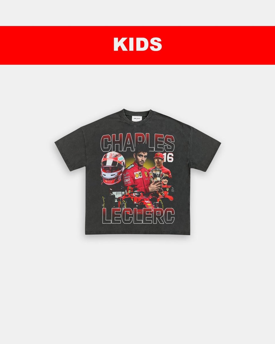 CHARLES LECLERC - KIDS TEE - GAME CHANGERS