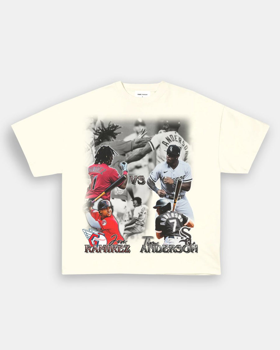 JOSE RAMIREZ VS TIM ANDERSON TEE - GAME CHANGERS