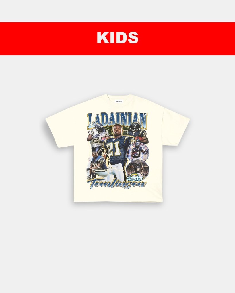 LADAINIAN TOMLINSON - KIDS TEE - VIP - GAME CHANGERS TEE