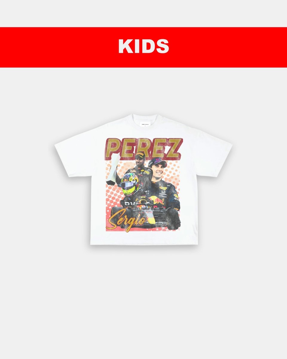 SERGIO PEREZ - KIDS TEE - GAME CHANGERS