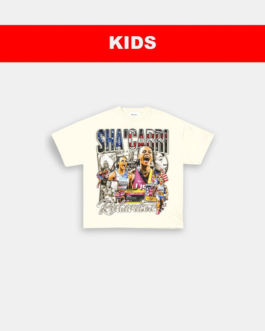 SHA'CARRI RICHARDSON - KIDS TEE - GAME CHANGERS
