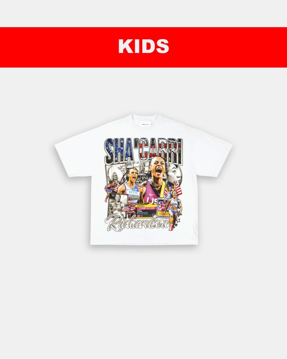 SHA'CARRI RICHARDSON - KIDS TEE - GAME CHANGERS