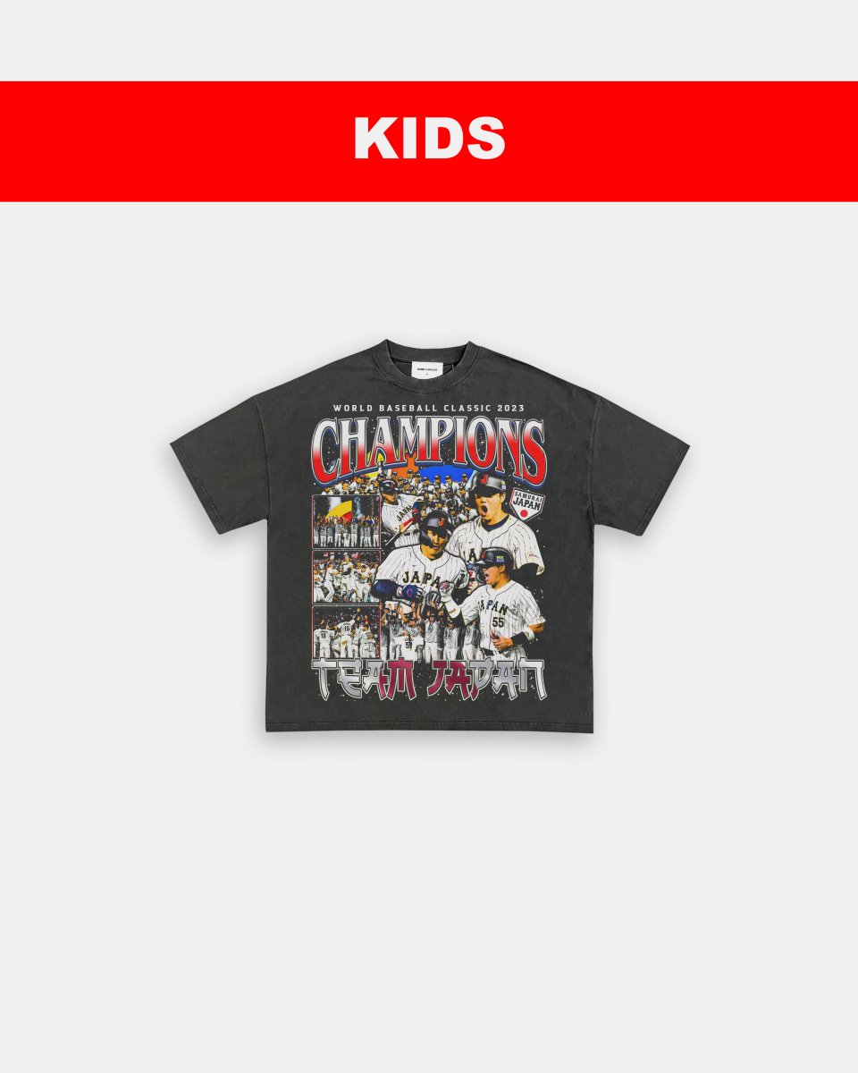 WBC TEAM JAPAN - KIDS TEE - GAME CHANGERS