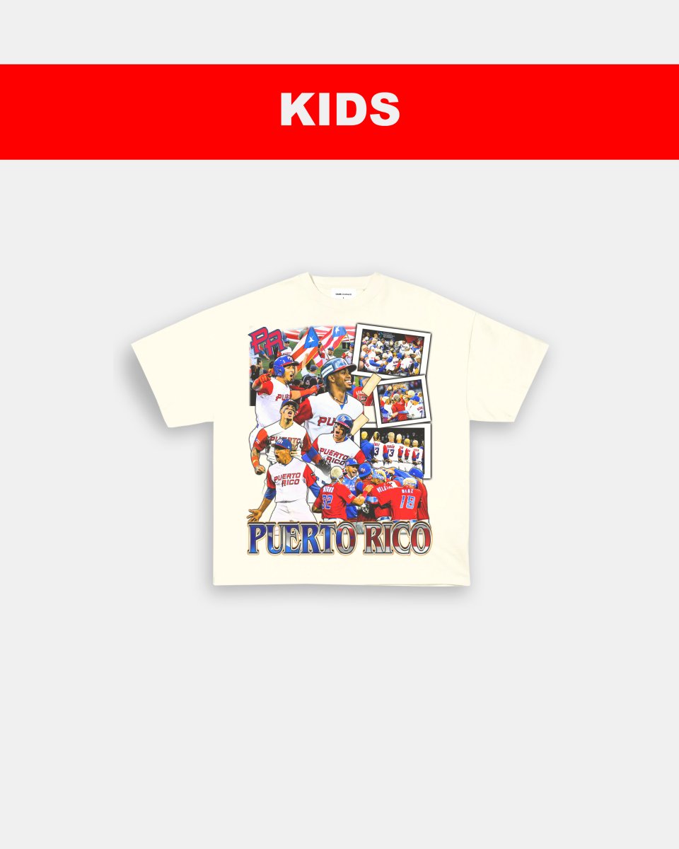 WBC TEAM PUERTO RICO - KIDS TEE - GAME CHANGERS