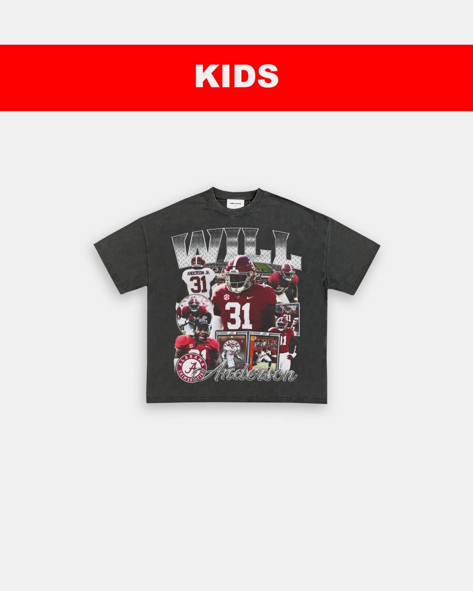 WILL ANDERSON JR - ALABAMA - KIDS TEE - GAME CHANGERS