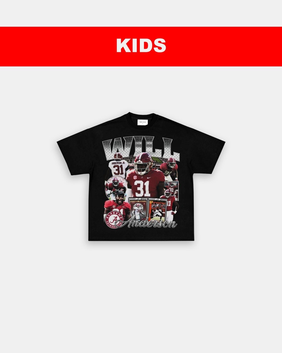 WILL ANDERSON JR - ALABAMA - KIDS TEE - GAME CHANGERS