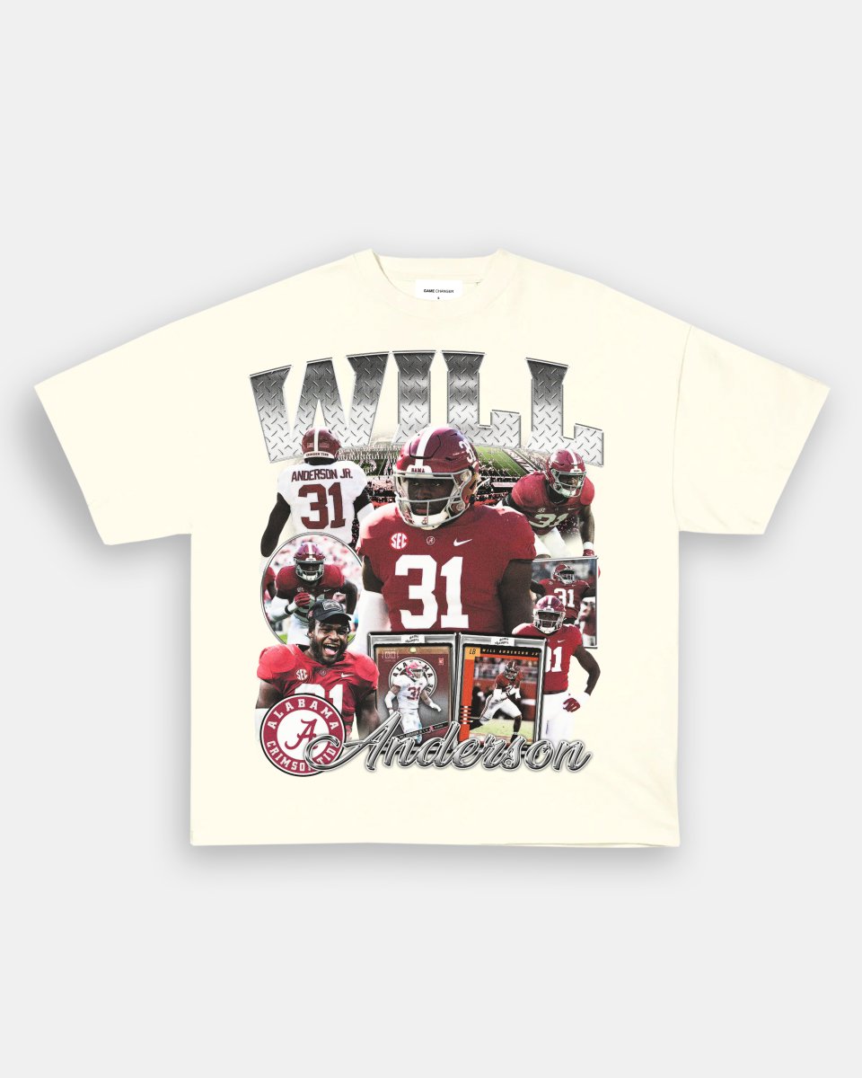 WILL ANDERSON JR - ALABAMA TEE - GAME CHANGERS