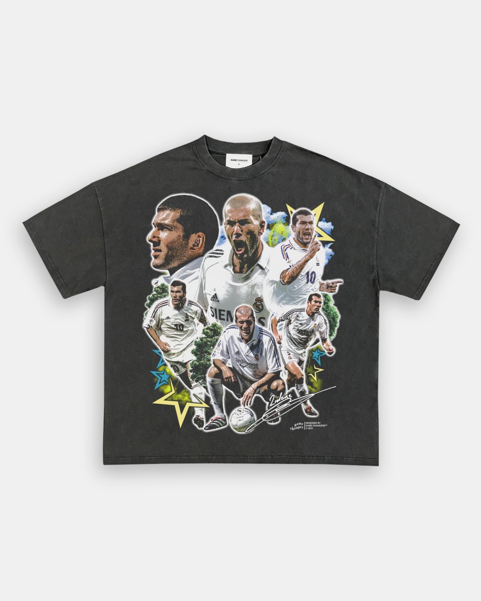 ZINEDINE ZIDANE TEE - GAME CHANGERS