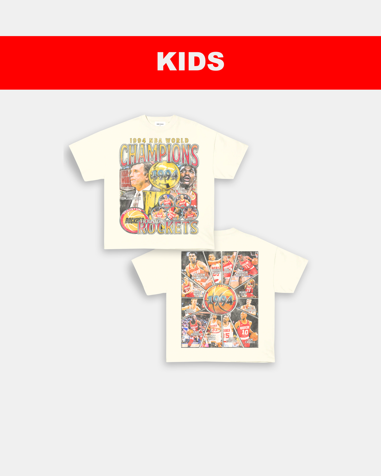1994 NBA CHAMPIONS - KIDS TEE - [DS]