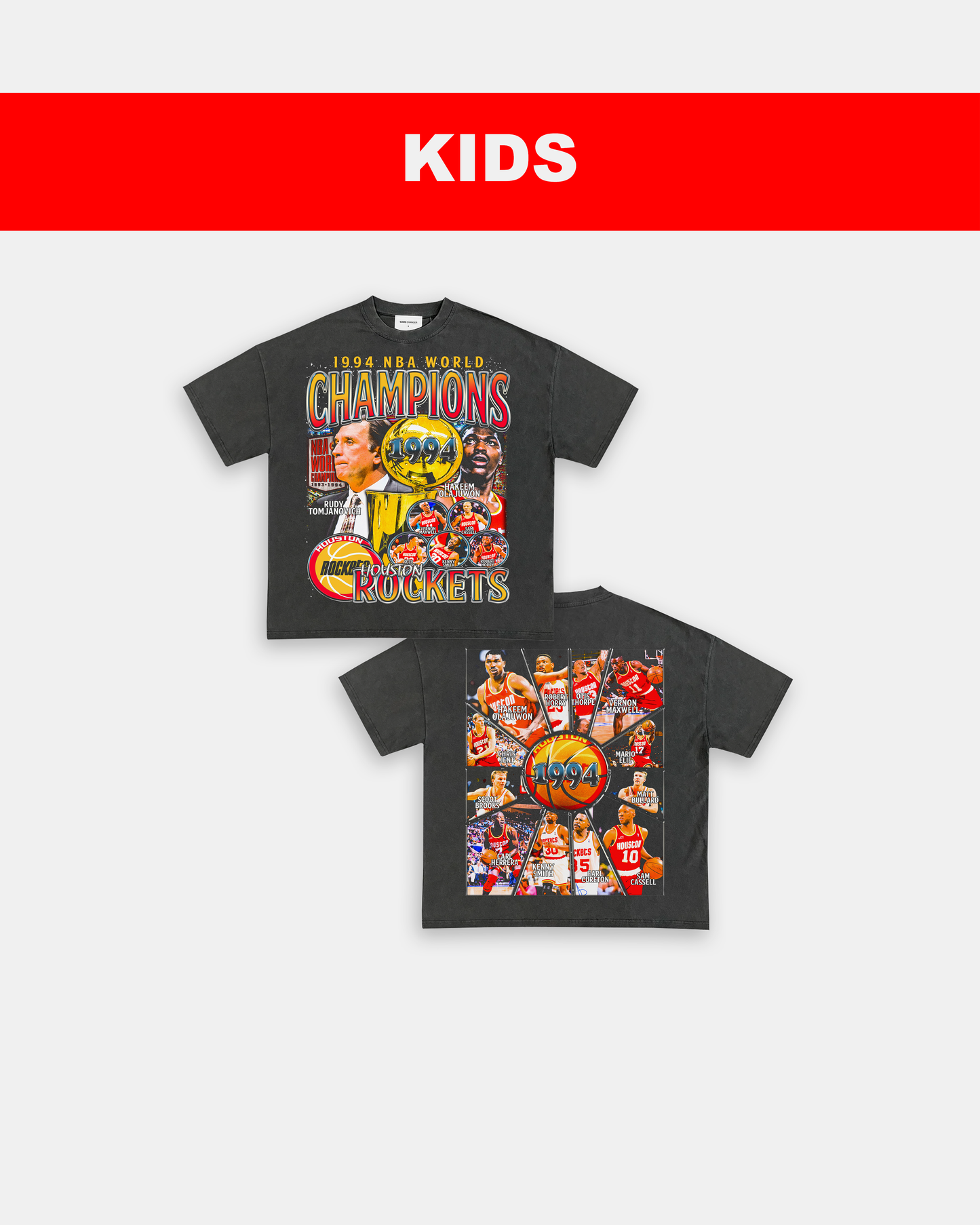 1994 NBA CHAMPIONS - KIDS TEE - [DS]
