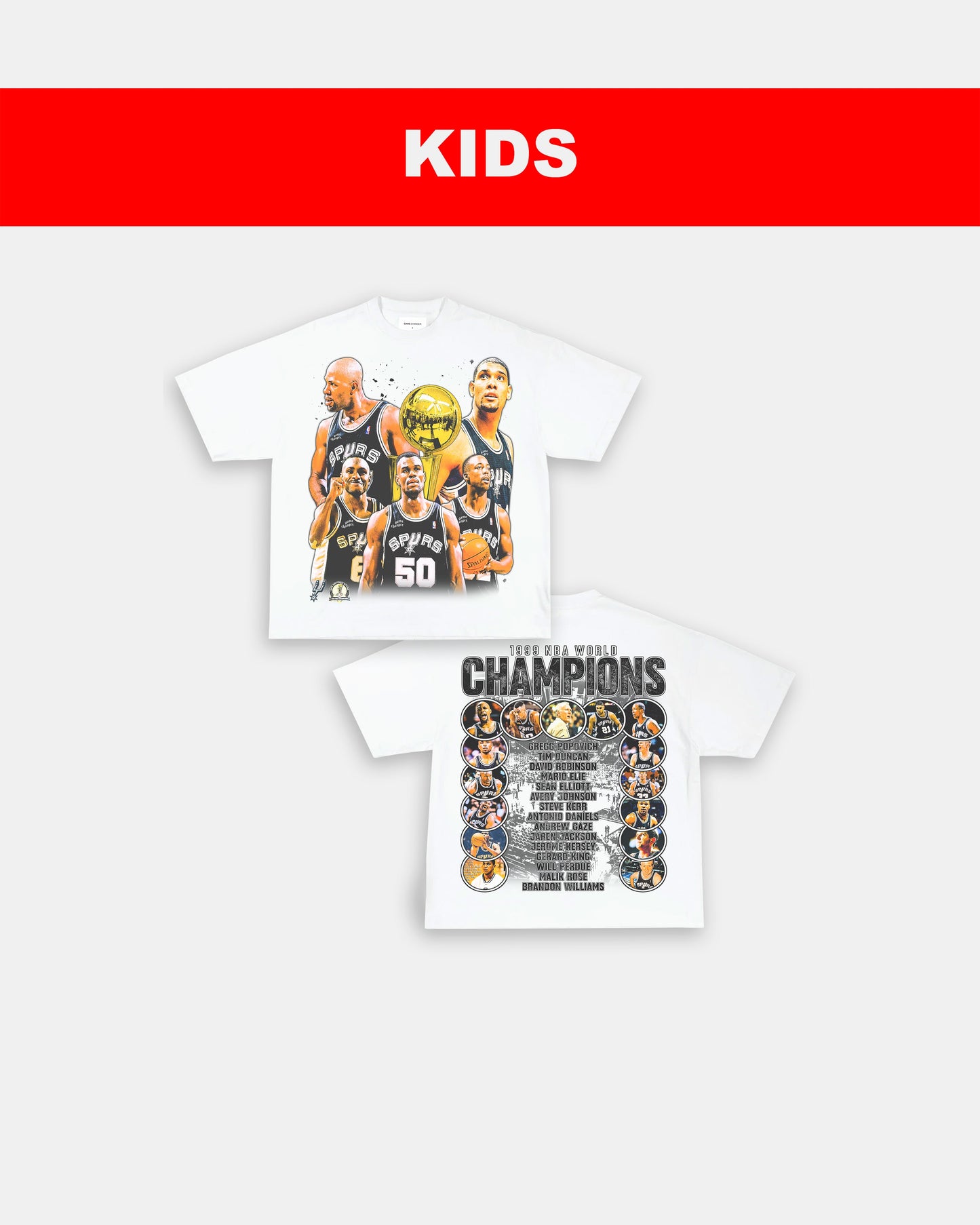 1999 NBA CHAMPS - KIDS TEE - [DS]