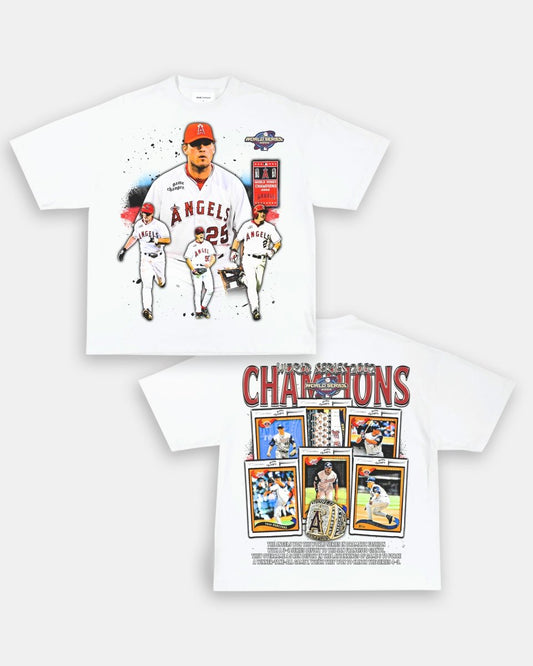 2002 WORLD SERIES CHAMPS - ANGELS TEE - [DS] - GAME CHANGERS