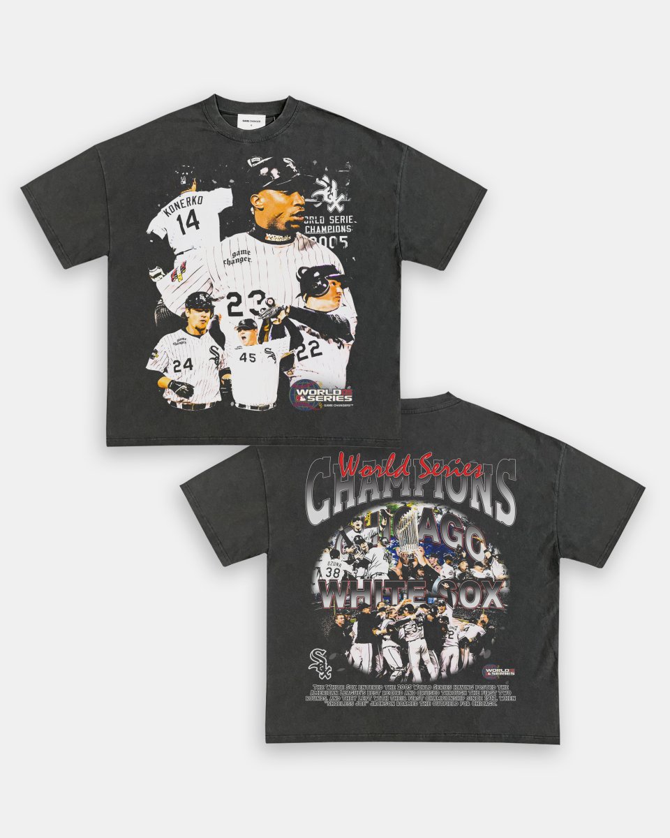 2005 WORLD SERIES CHAMPS - WHITE SOX TEE - [DS] - GAME CHANGERS