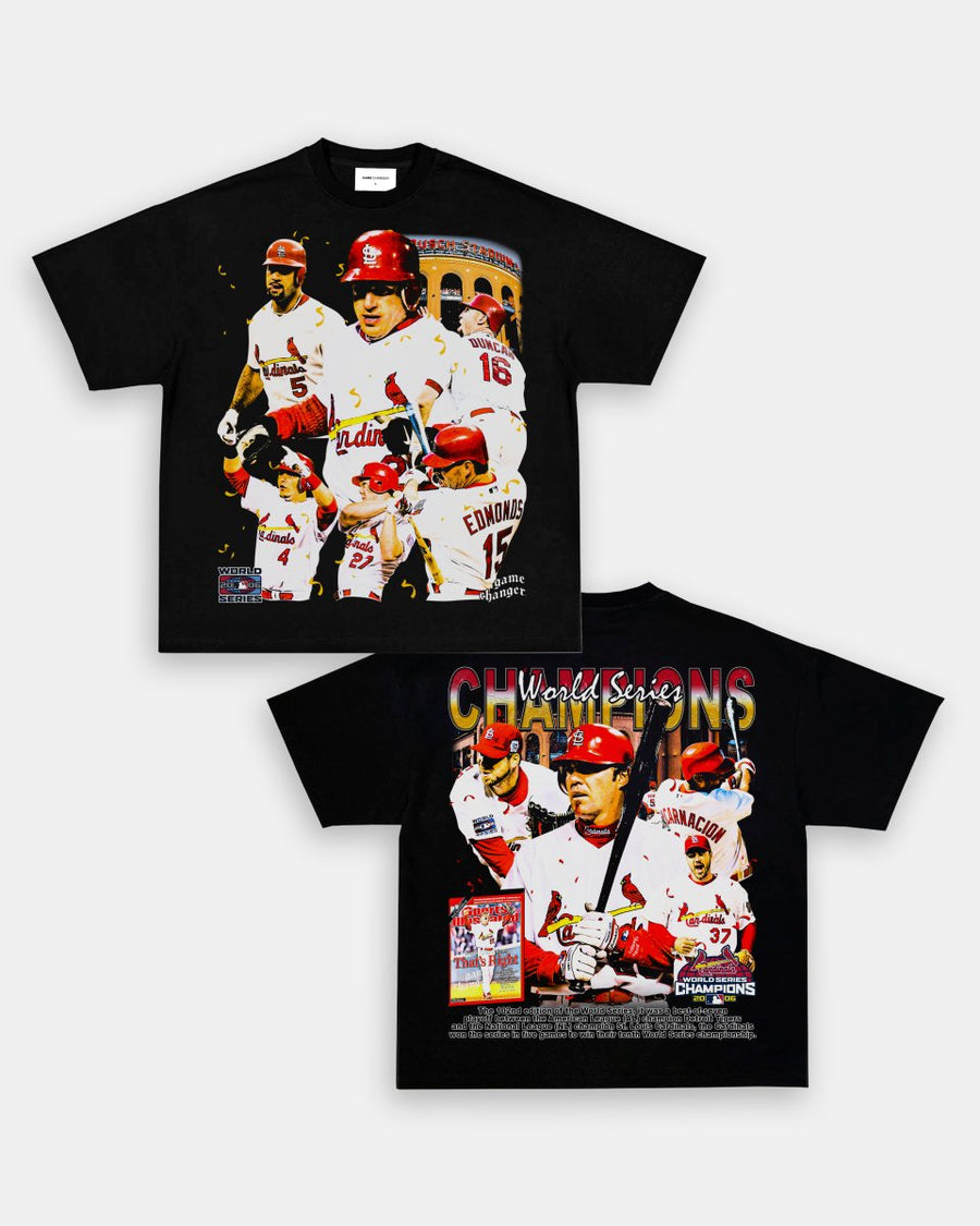 2006 WORLD SERIES CHAMPS - CARDINALS TEE - [DS] - GAME CHANGERS