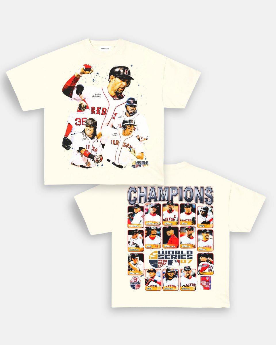 2007 WORLD SERIES CHAMPS - RED SOX TEE - [DS] - GAME CHANGERS