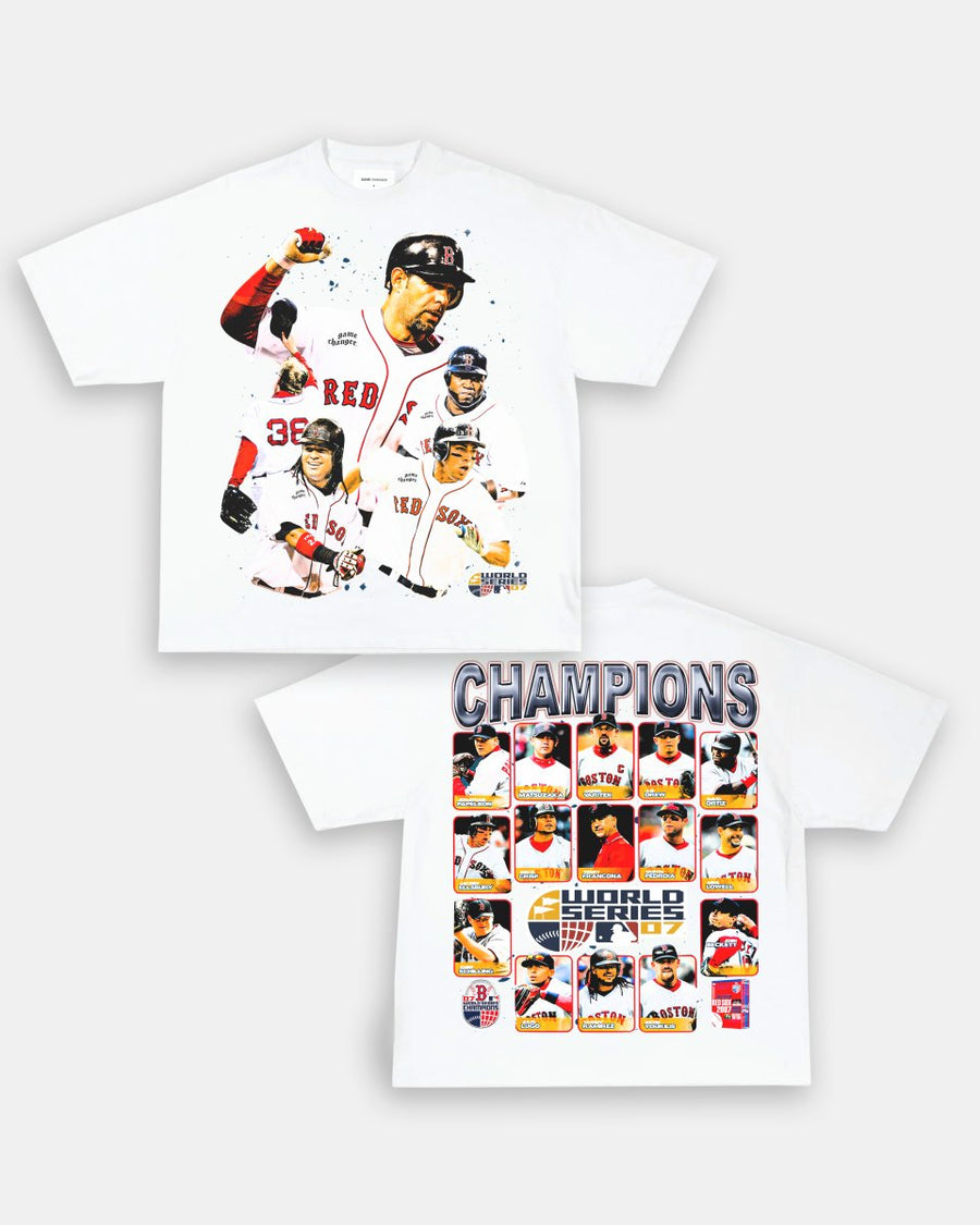2007 WORLD SERIES CHAMPS - RED SOX TEE - [DS] - GAME CHANGERS