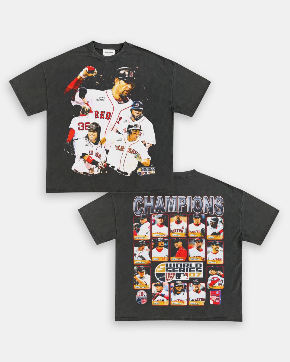 2007 WORLD SERIES CHAMPS - RED SOX TEE - [DS] - GAME CHANGERS