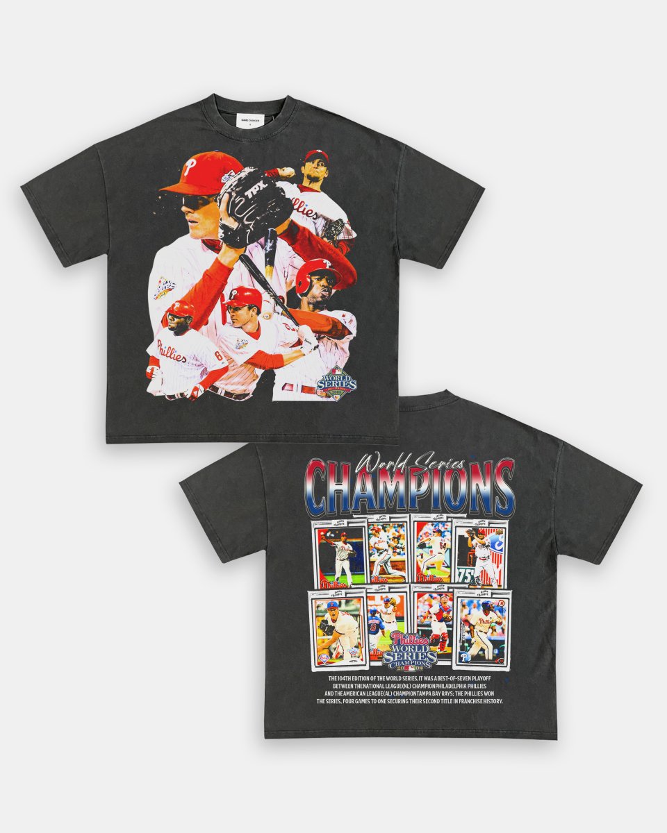 2008 WORLD SERIES CHAMPS - PHILLIES TEE - [DS] - GAME CHANGERS