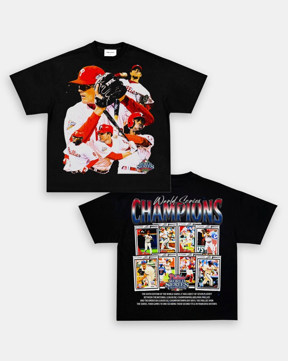 2008 WORLD SERIES CHAMPS - PHILLIES TEE - [DS] - GAME CHANGERS
