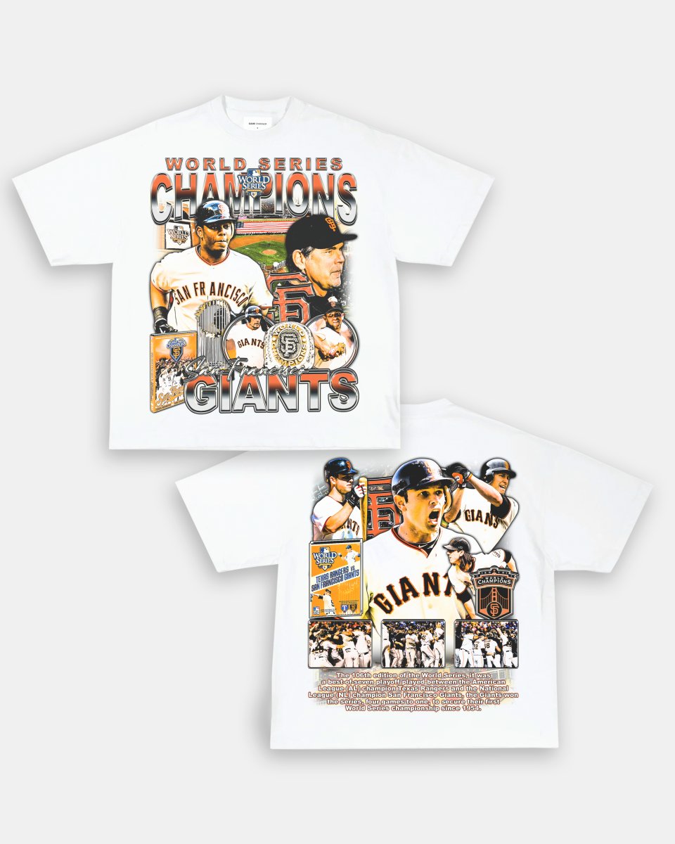 2010 WORLD SERIES CHAMPS - GIANTS TEE - [DS] - GAME CHANGERS