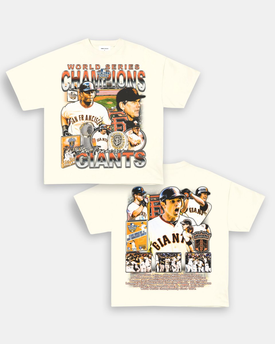 2010 WORLD SERIES CHAMPS - GIANTS TEE - [DS] - GAME CHANGERS