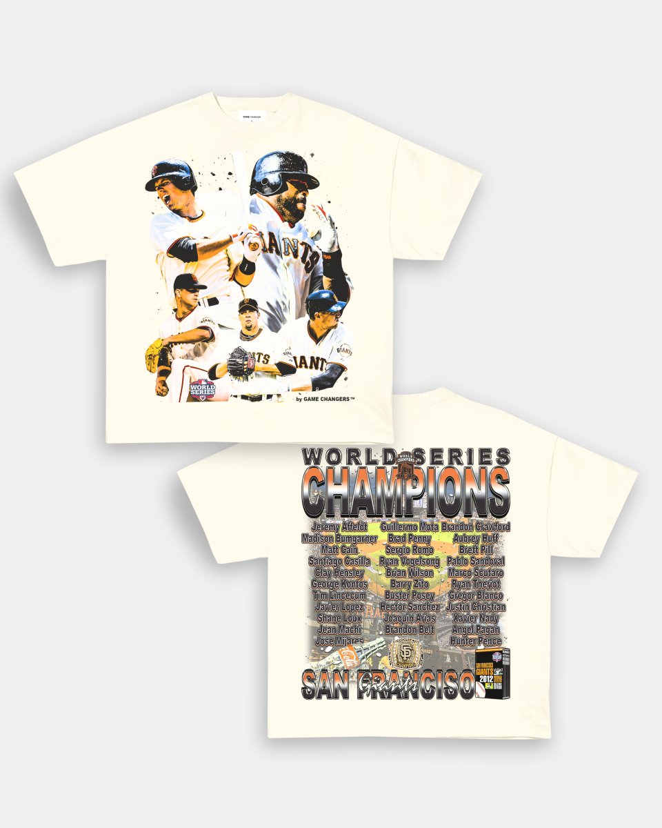 2012 WORLD SERIES CHAMPS - GIANTS TEE - [DS] - GAME CHANGERS