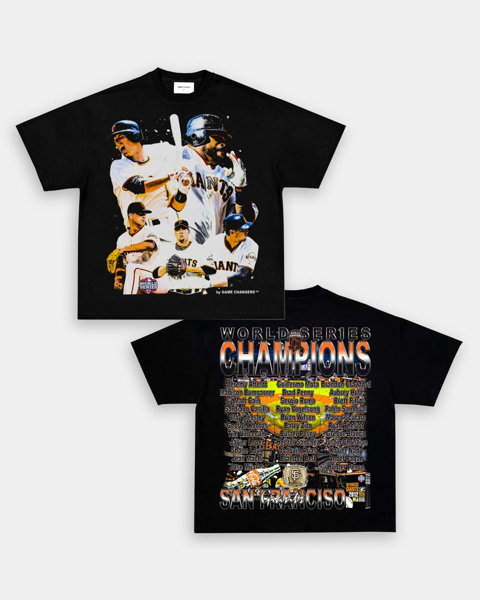 2012 WORLD SERIES CHAMPS - GIANTS TEE - [DS] - GAME CHANGERS