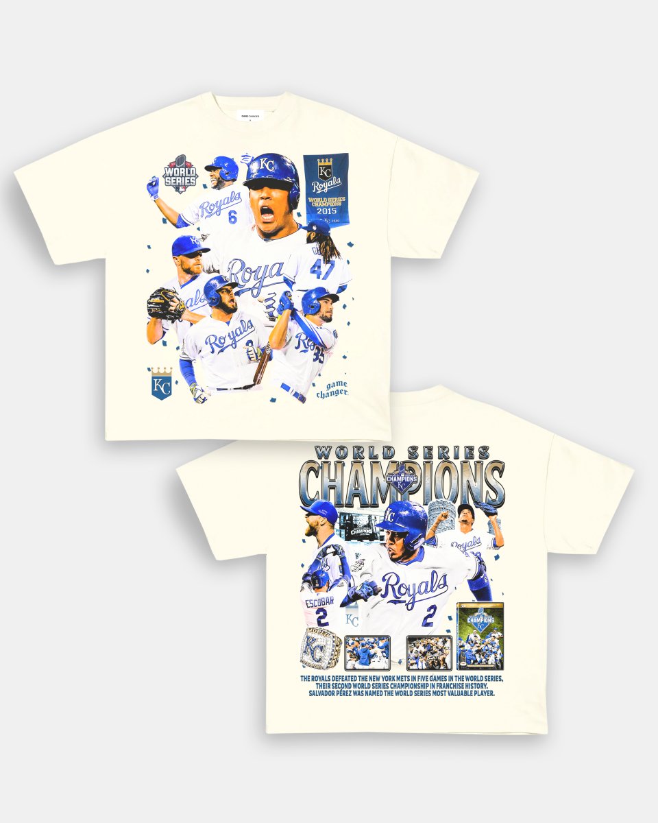 2015 WORLD SERIES CHAMPS - ROYALS TEE - [DS] - GAME CHANGERS