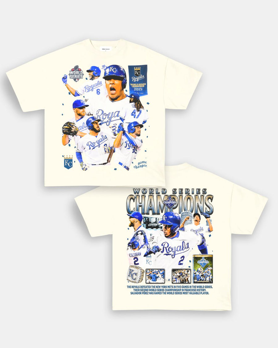 2015 WORLD SERIES CHAMPS - ROYALS TEE - [DS] - GAME CHANGERS